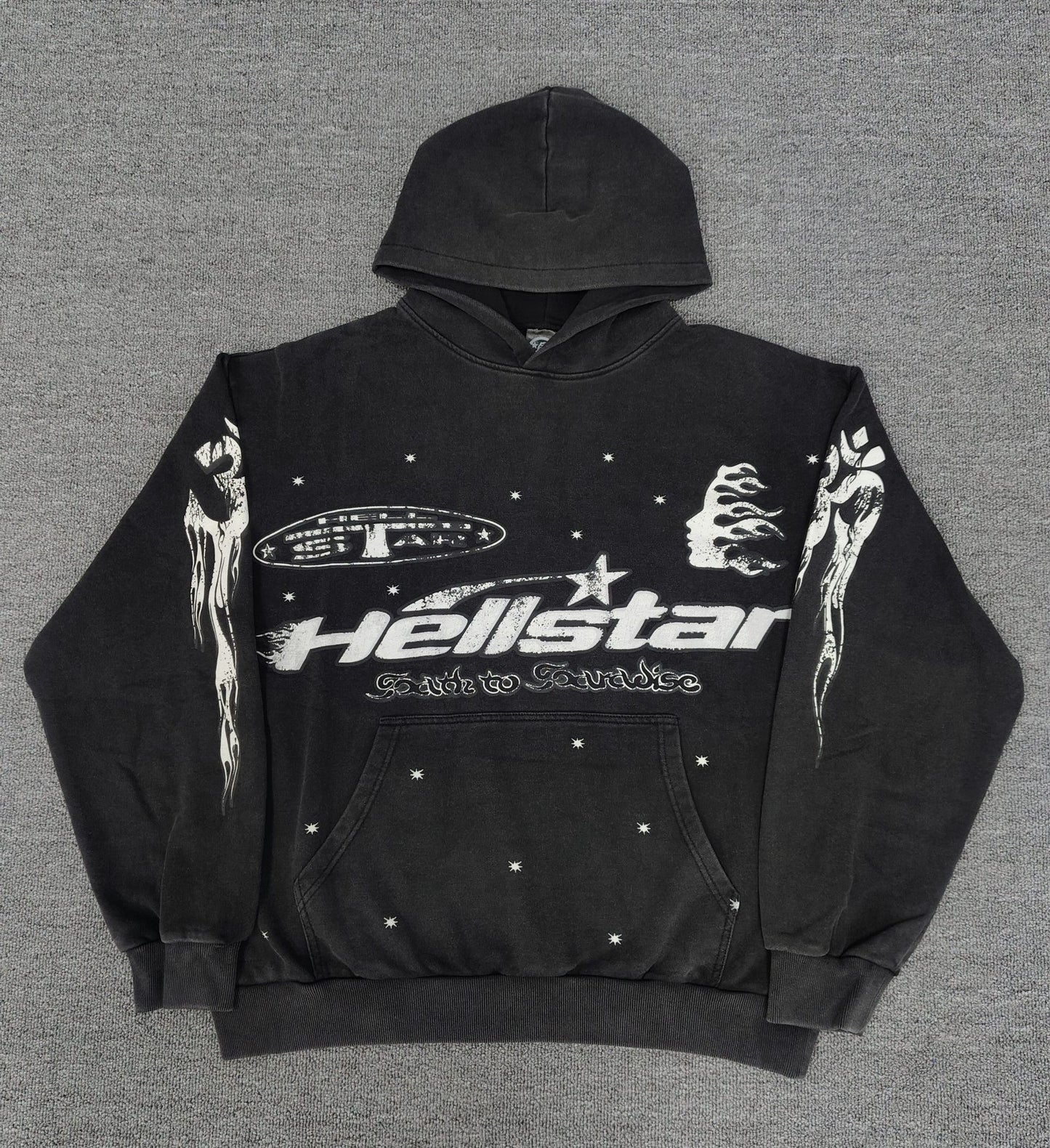 Hellstar hoodie (black)