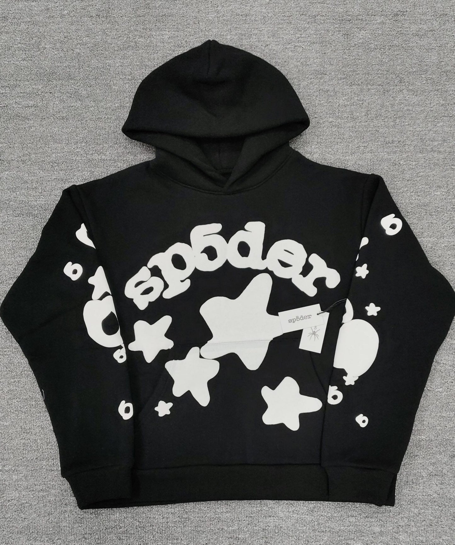 Sp5der hoodie (black)