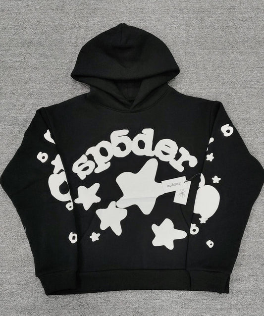 Sp5der hoodie (black)