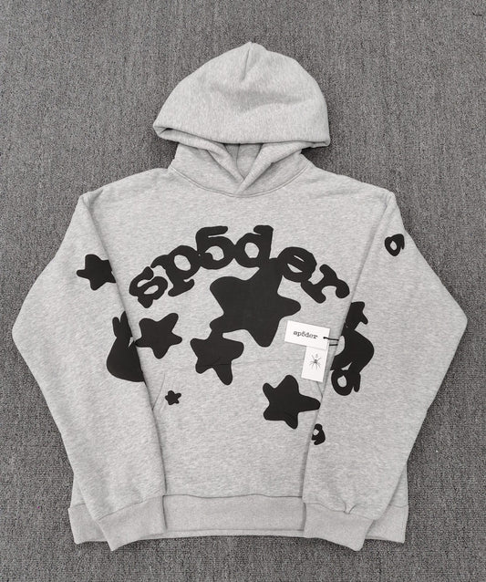 Sp5der hoodie (Grey)
